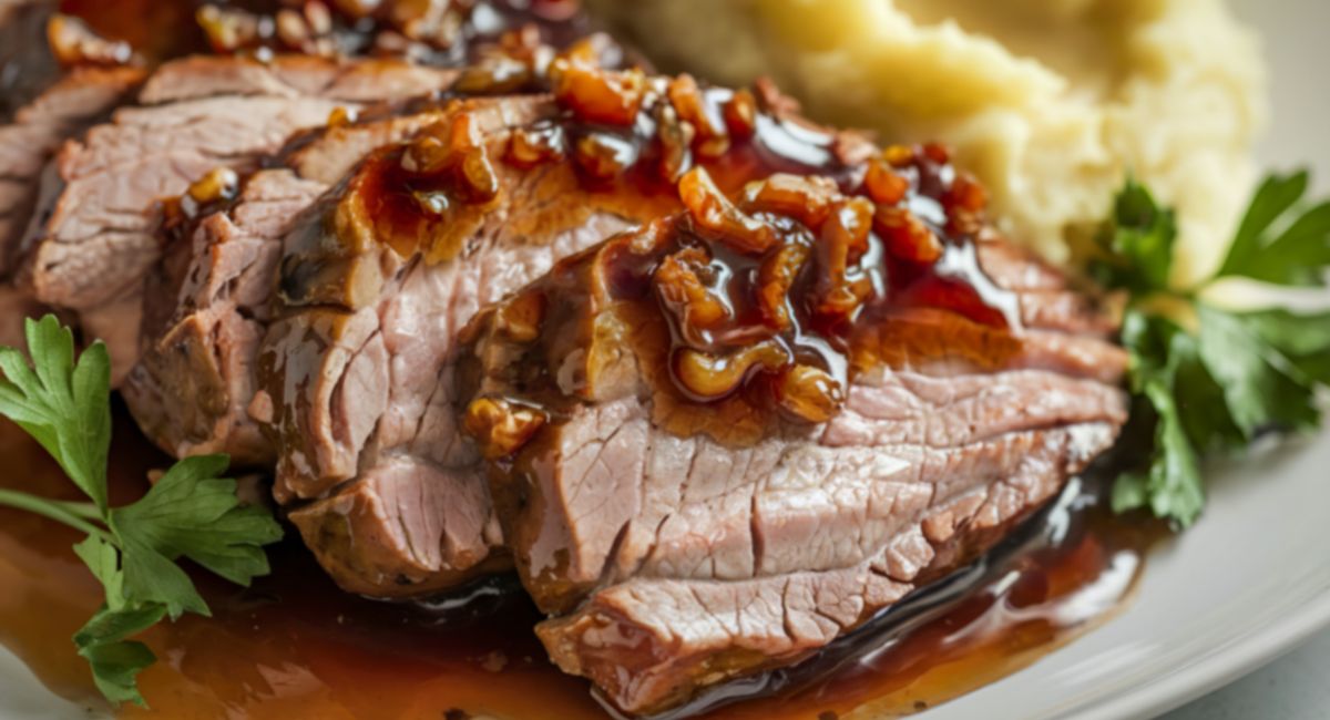 Mignons de porc miellés aux abricots Bergeron