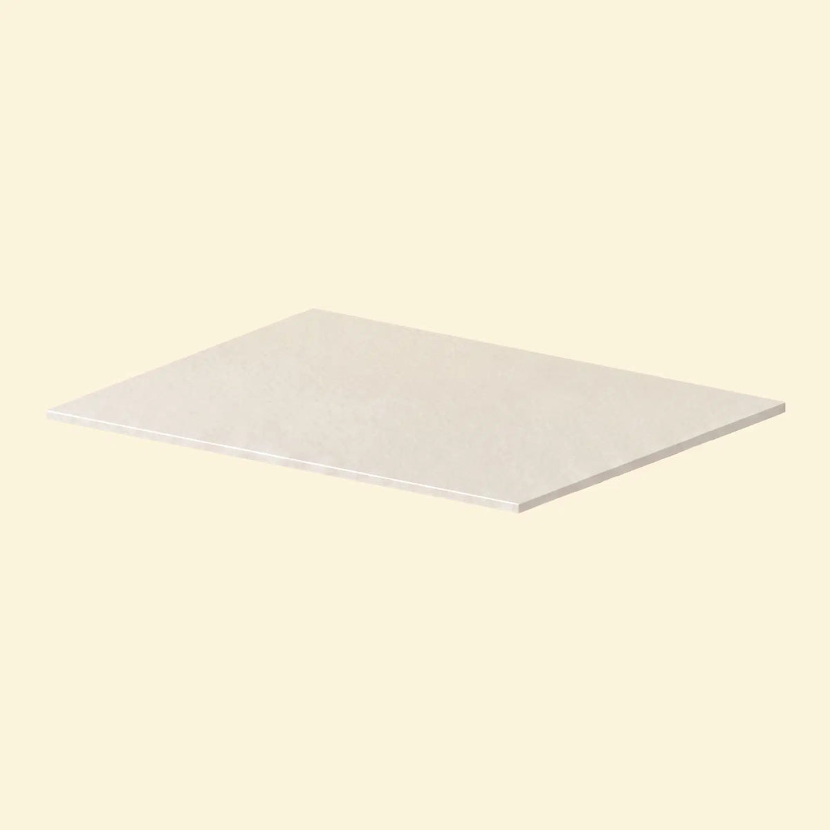 Piano di lavoro classico in ceramica bianca per cucina da esterno Pilotis Vivaplancha.
::visuel:creme