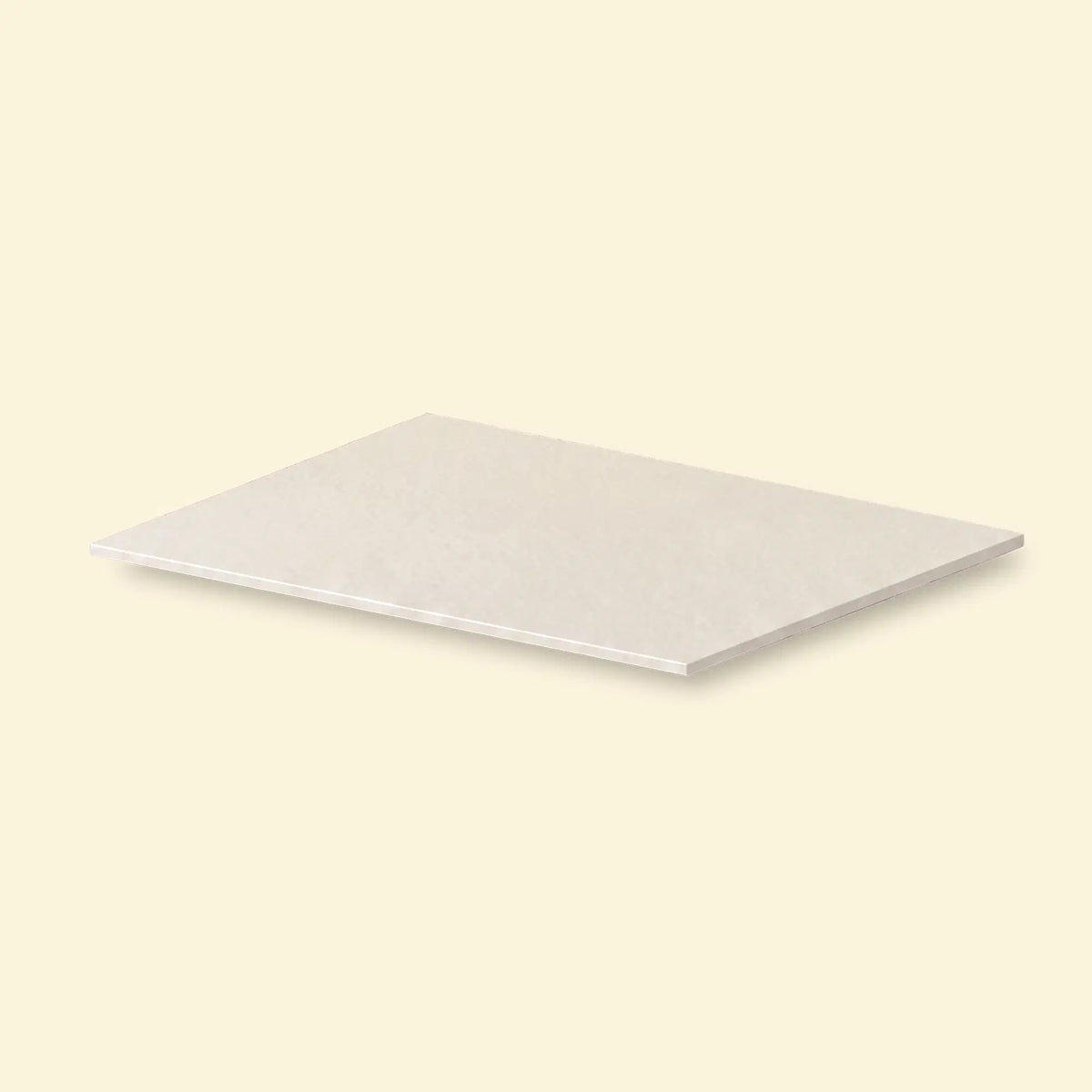 Piano di lavoro in ceramica bianco per modulo kamado Pilotis Vivaplancha.
::visuel:creme